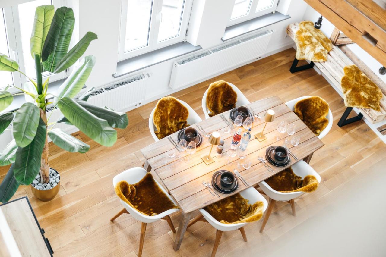 Heimatel - Luxury Penthouse Loft Lägenhet Ravensburg Exteriör bild