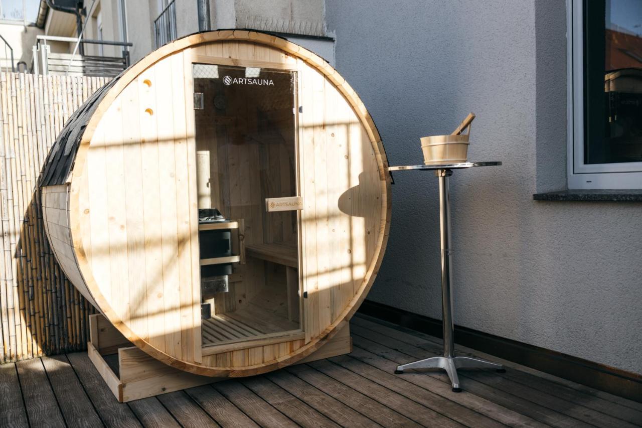 Heimatel - Luxury Penthouse Loft Lägenhet Ravensburg Exteriör bild