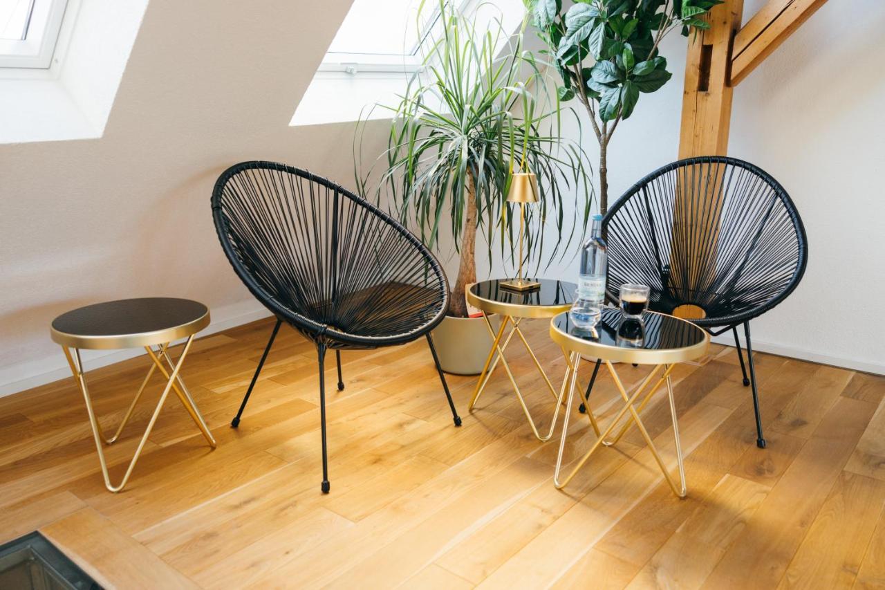 Heimatel - Luxury Penthouse Loft Lägenhet Ravensburg Exteriör bild