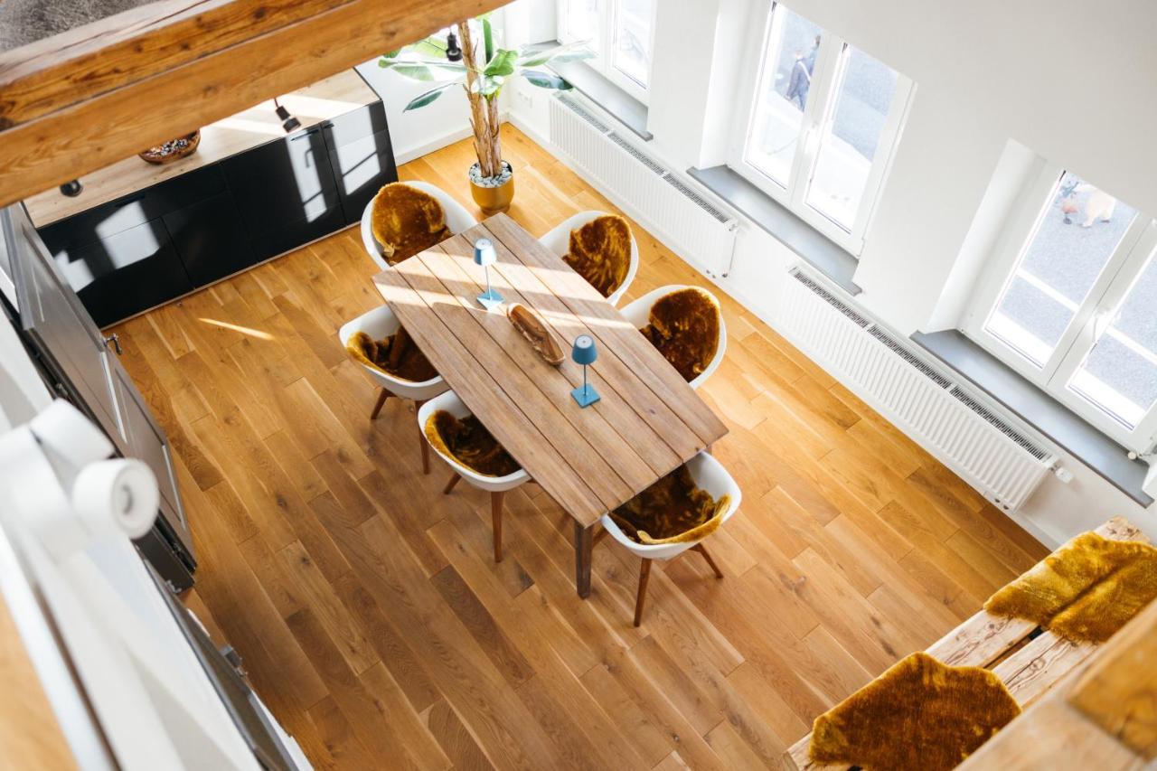 Heimatel - Luxury Penthouse Loft Lägenhet Ravensburg Exteriör bild